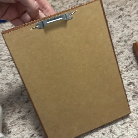 Framed pair of butterfly wall art flowers - Picture 4 of 7